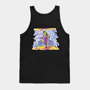 Road Bike Vintage Gift for Women Tank Top